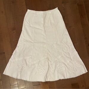 Simon Chang Denim maxi skirt